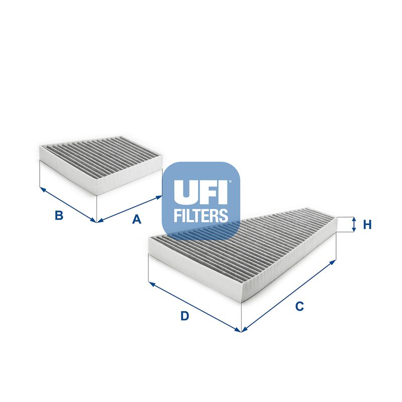 UFI 54.302.00 Filter, cabin air