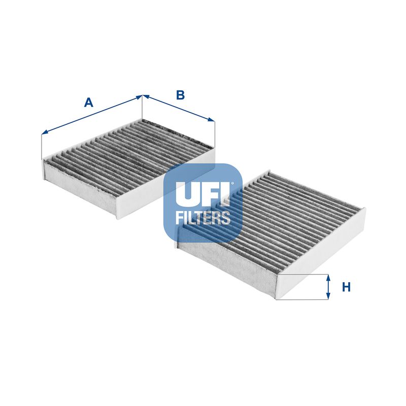 UFI 54.104.00 Filter, cabin air
