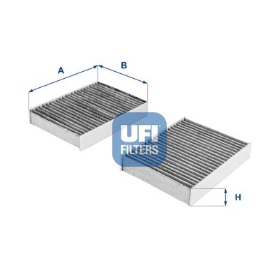 Filter, cabin air UFI 54.104.00
