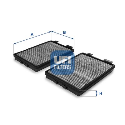 Filter, cabin air UFI 54.108.00