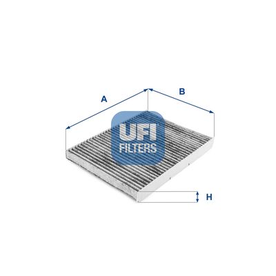 Filter, cabin air UFI 54.109.00