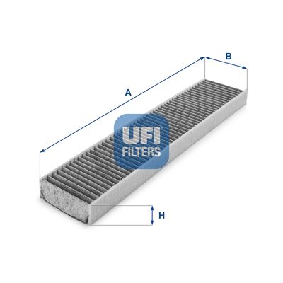 Filter, cabin air UFI 54.119.00
