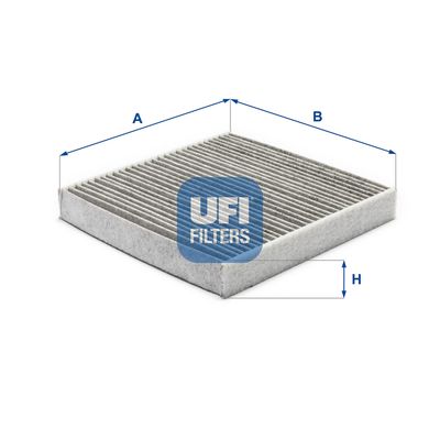 Filter, cabin air UFI 54.122.00