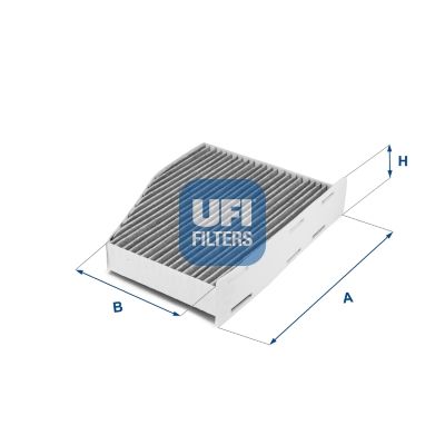 Filter, cabin air UFI 54.124.00