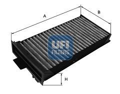 UFI 54.125.00 Filter, cabin air