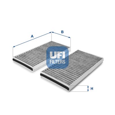Filter, cabin air UFI 54.127.00