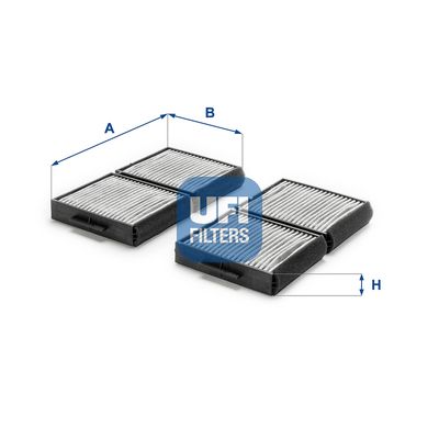 Filter, cabin air UFI 54.129.00