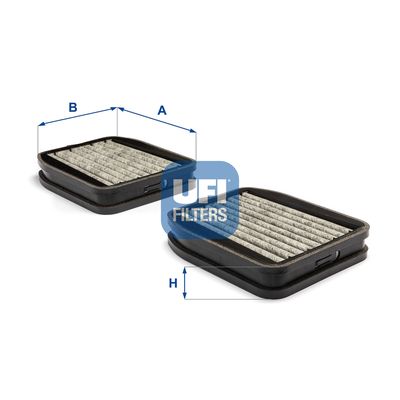 Filter, cabin air UFI 54.132.00