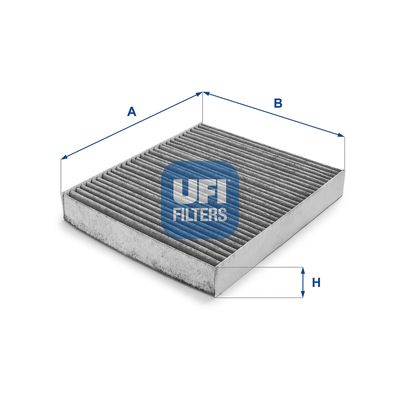 Filter, cabin air UFI 54.136.00
