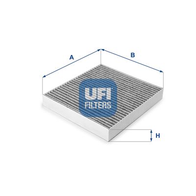 Filter, cabin air UFI 54.150.00