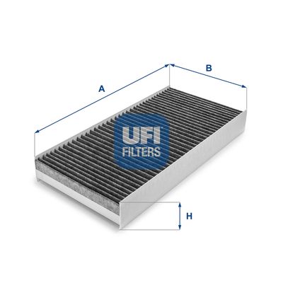 Filter, cabin air UFI 54.160.00
