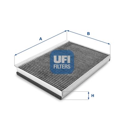 Filter, cabin air UFI 54.161.00