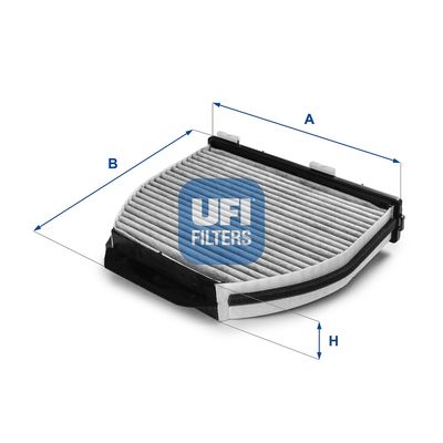 Filter, cabin air UFI 54.163.00