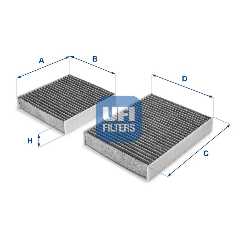 UFI 54.164.00 Filter, cabin air