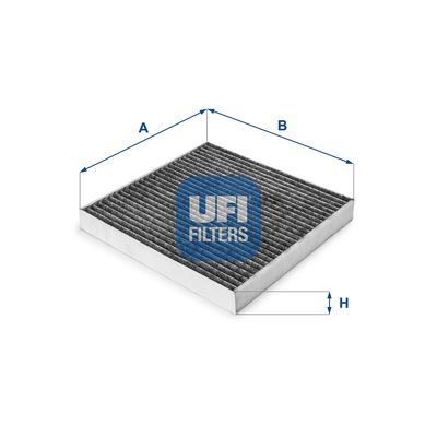 Filter, cabin air UFI 54.176.00
