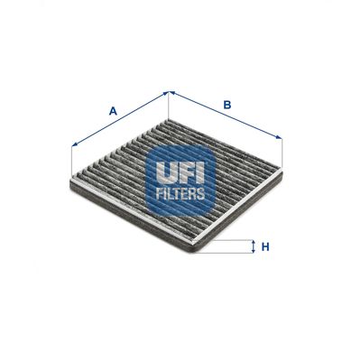 Filter, cabin air UFI 54.253.00
