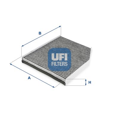 Filter, cabin air UFI 54.261.00