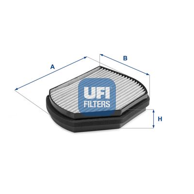Filter, cabin air UFI 54.270.00