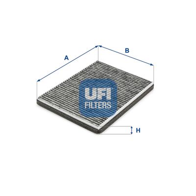 Filter, cabin air UFI 54.272.00