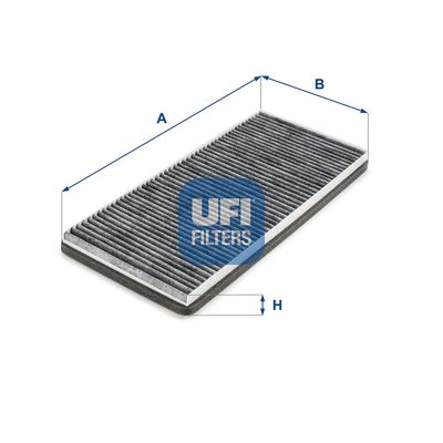 Filter, cabin air UFI 54.281.00