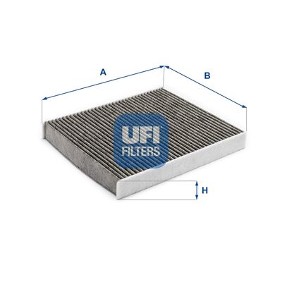 Filter, cabin air UFI 54.314.00