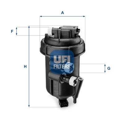 Fuel Filter UFI 55.108.00