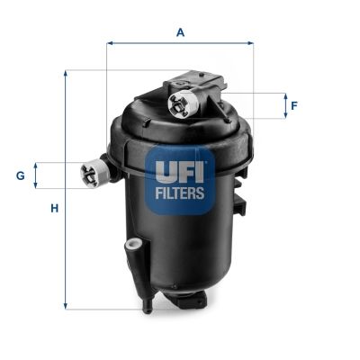 Fuel Filter UFI 55.144.00