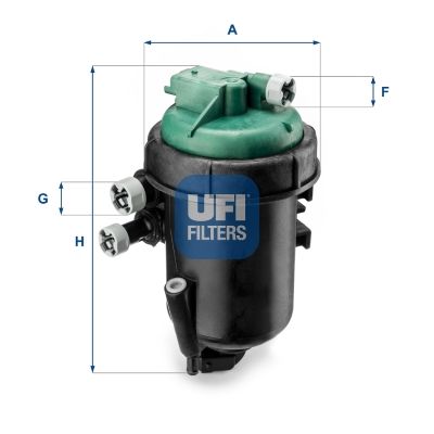 Fuel Filter UFI 55.173.00