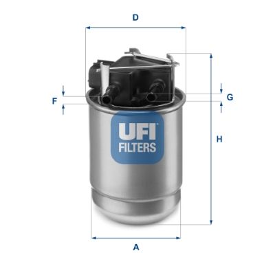Fuel Filter UFI 55.517.00