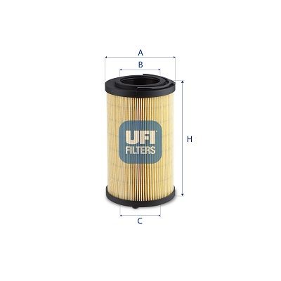 UFI 76.221.00 Filter, operating hydraulics