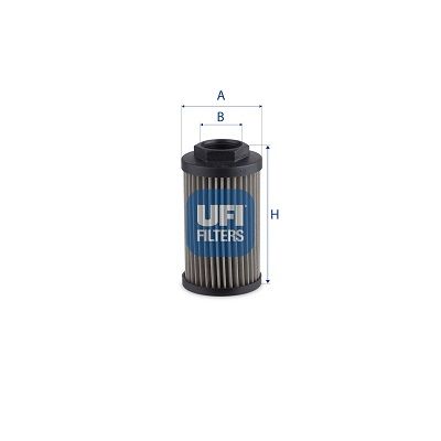 Filter, operating hydraulics UFI 82.139.00