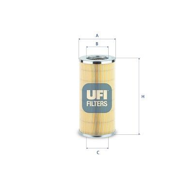 UFI 82.151.00 Filter, operating hydraulics