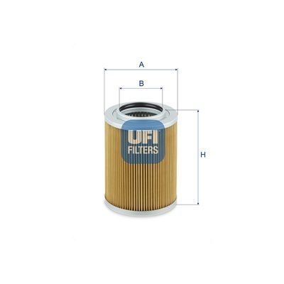 Filter, operating hydraulics UFI 82.154.00