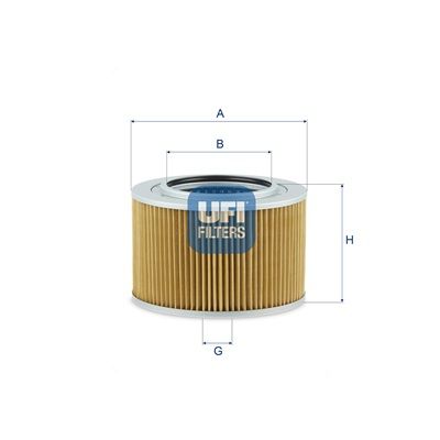 UFI 82.155.00 Filter, operating hydraulics