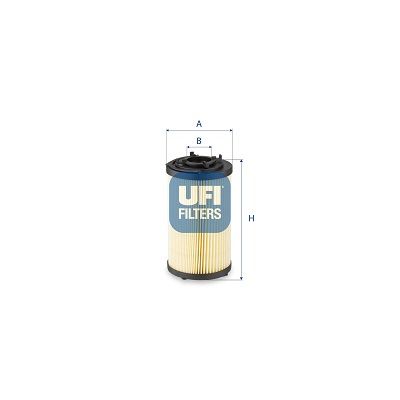 Filter, operating hydraulics UFI 83.031.00