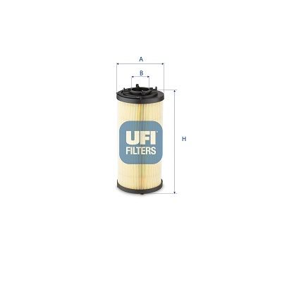 Filter, operating hydraulics UFI 83.034.00