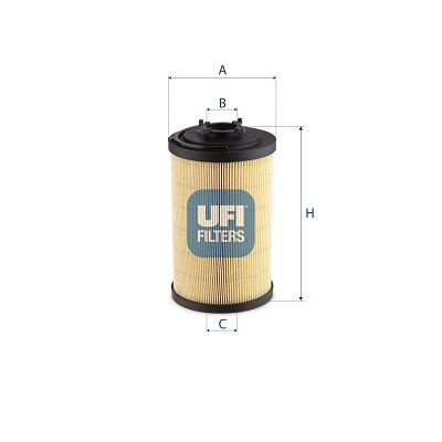 Filter, operating hydraulics UFI 83.077.00