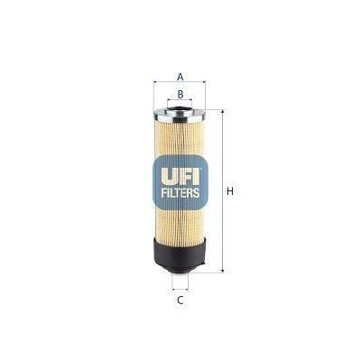 Filter, operating hydraulics UFI 83.080.00