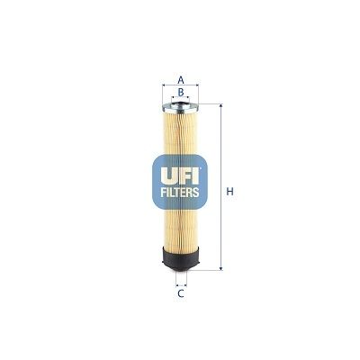 Filter, operating hydraulics UFI 83.083.00