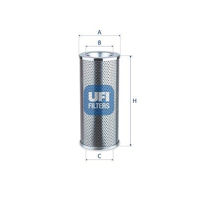 Filter, operating hydraulics UFI 83.086.00