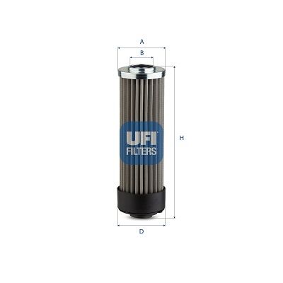 Filter, operating hydraulics UFI 83.108.00