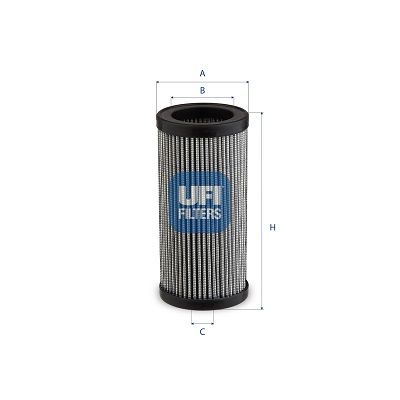 UFI 83.117.00 Filter, operating hydraulics