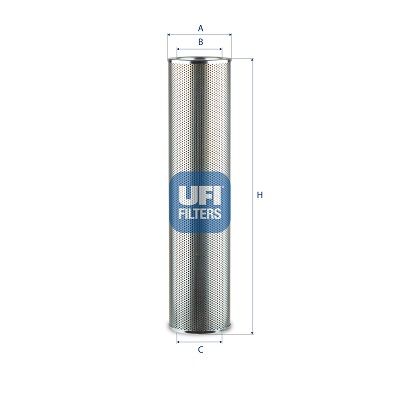 Filter, operating hydraulics UFI 83.121.00