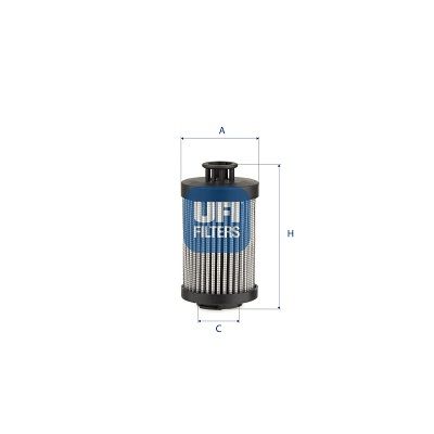 Filter, operating hydraulics UFI 83.123.00