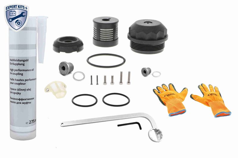 VAICO V10-5857-XXL Parts kit, multi-plate clutch oil change (AWD)