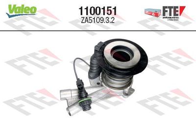 Central Slave Cylinder, clutch VALEO 1100151