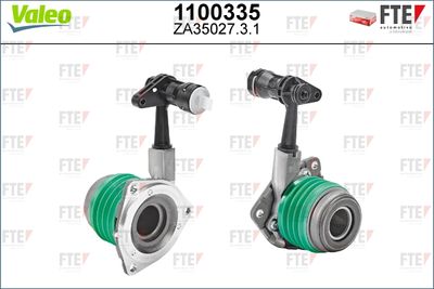 Central Slave Cylinder, clutch VALEO 1100335