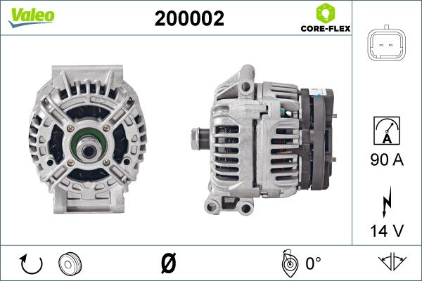 VALEO 200002 Alternator