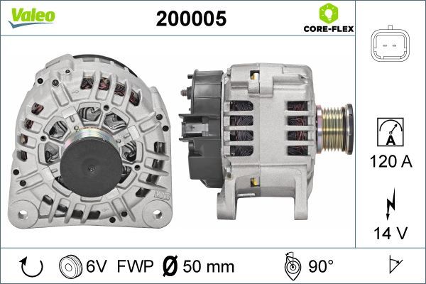 VALEO 200005 Alternator