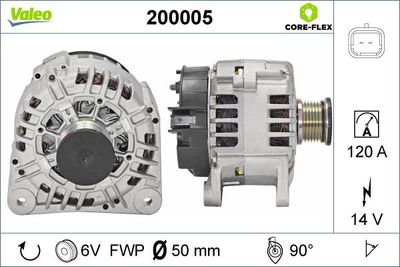 Alternator VALEO 200005